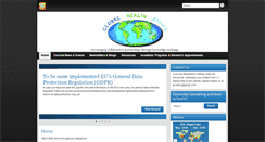 Desktop Screenshot of globalhealthethics.org
